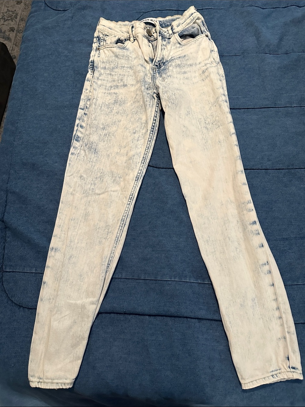 Express skinny high rise jeans